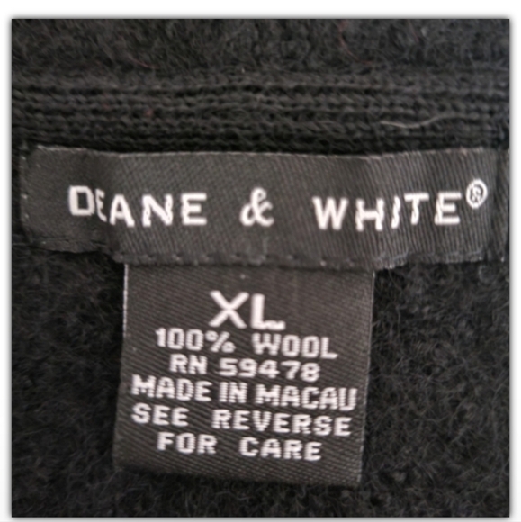 Deane & White Wrap 💯 wool sweater - Picture 5 of 6